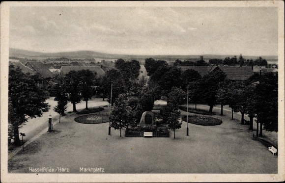 KP Hasselfelde Oberharz am Brocken, rynek