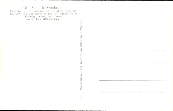Postcard Ottobrunn Oberbayern, Zur Eiche, Waldschlösschen, Hofbraustübl, gymnasium, hospital, Ottosäule