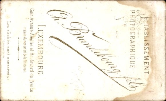 CdV Luxembourg, man in uniform, medal