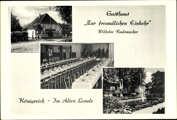Postcard Kingdom of Jork in the Old Country, Inn for a friendly retreat