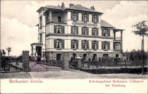 Ak Hamburg Wandsbek Volksdorf, rusthuis Bethanien