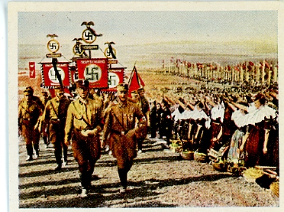 Sammelbild Auf Deutscher Scholle Nr. 266, Auf dem Bückeberge, Hans von der Nordmark