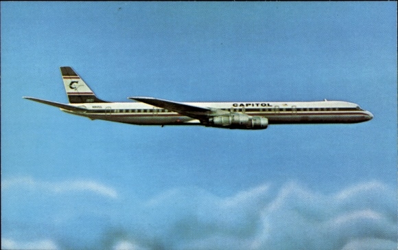 Postcard passenger aircraft, Capitol International Airways