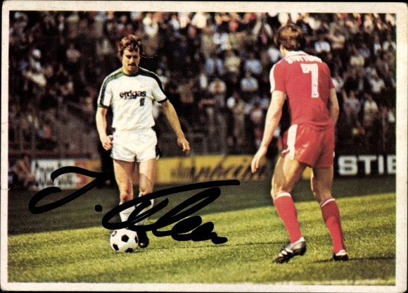 Obraz kolekcjonerski piłka nożna 1980/1981, zdjęcie nr 192, Fleer, Kelsch, Borussia Mönchengladbach