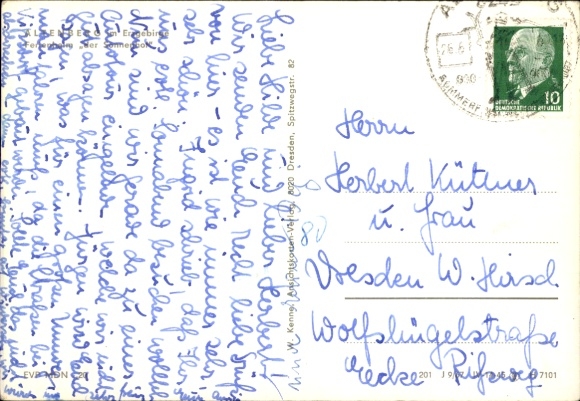 Postcard Altenberg in the Ore Mountains, holiday home Der Sonnenhof