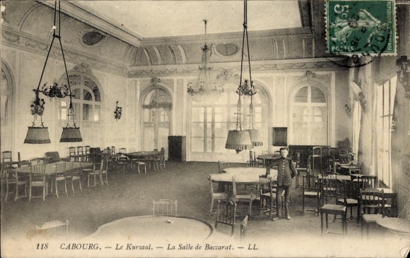 KP Cabourg Calvados, Kursaal, pokój gier Baccarat