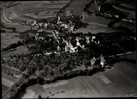Photo Rappach Bretzfeld in Württemberg, aerial photograph