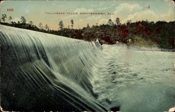 Ak Montgomery Alabama, Tallassee-watervallen
