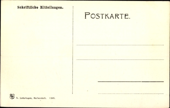 Postcard Berlebeck Detmold in North Rhine Westphalia, Johannaberg