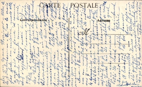 Artist Postcard Hansi, German tourists in Paris