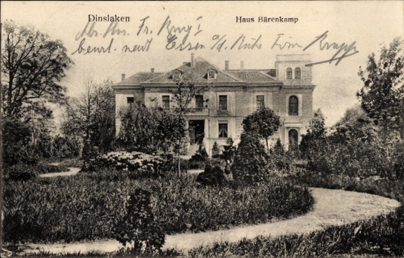 Ak Dinslaken am Niederrhein, Haus Bärenkamp