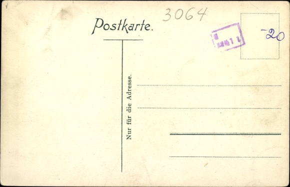 Postcard Bad Eilsen in the district of Schaumburg, Villa Rinne
