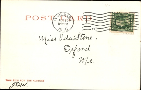 Postcard Marblehead Massachusetts USA, Tuckers Wharf