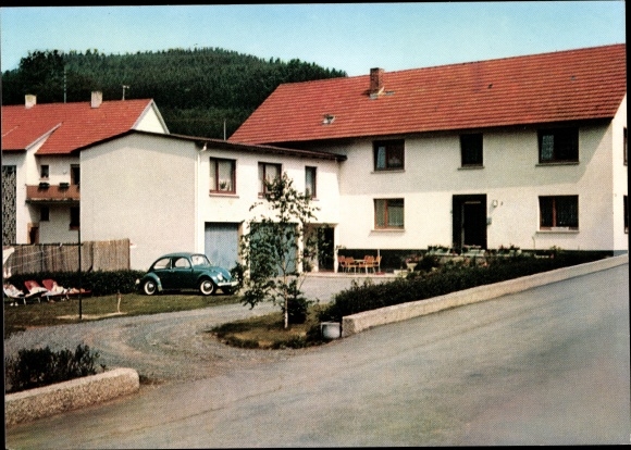 Postcard Zeyern Marktrodach in Upper Franconia, Guesthouse Wunder, St. Leonhardstraße 5