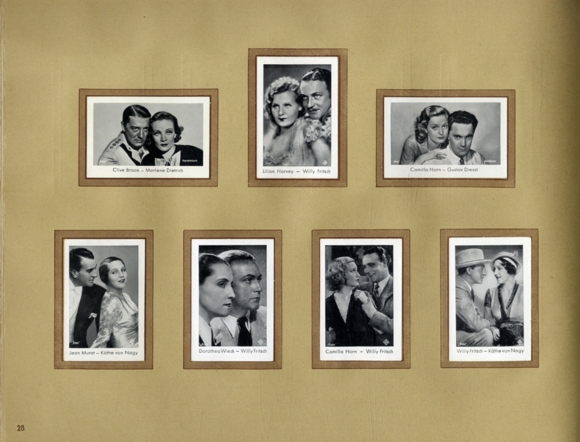 Film album no. 2 collective picture album Josetti cigarette factory, Berlin 1932