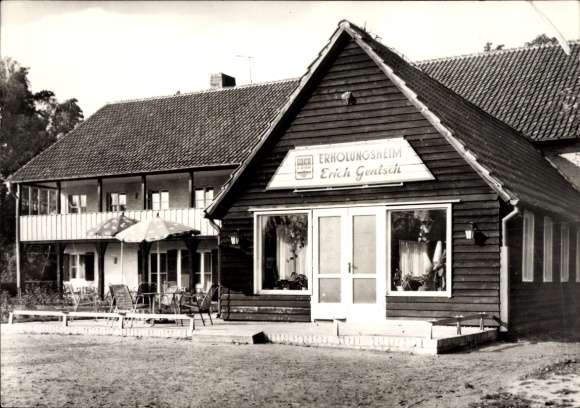 Postcard Dolgenbrodt in der Mark, FDGB recreation home Erich Gentsch