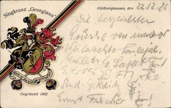 KP Hildburghausen w Turyngii, herb Singkranz Georgiana
