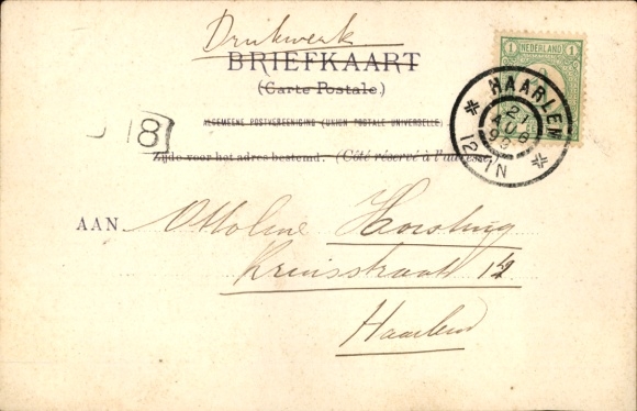 Postcard writer Emil Zola, Dreyfus, War Minister Marie-Georges Picquart