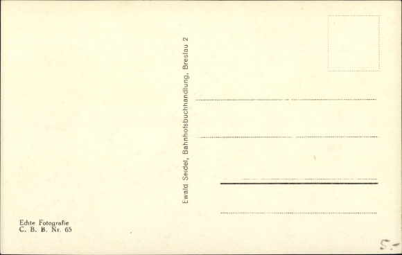 Postcard Wrocław Breslau in Silesia, Schweidnitzer Keller, tram line 5