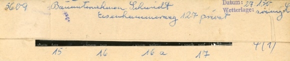 Contact sheet photos Berlin Reinickendorf, construction company G. Schmidt, Eisenhammerweg 127