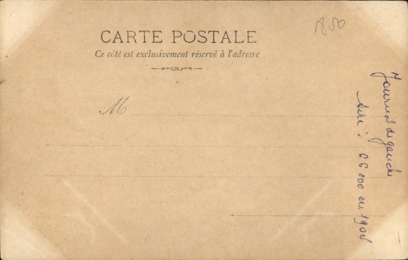 Newspaper Postcard L'Intransigeant, writer Henri Rochefort, Dreyfus affair