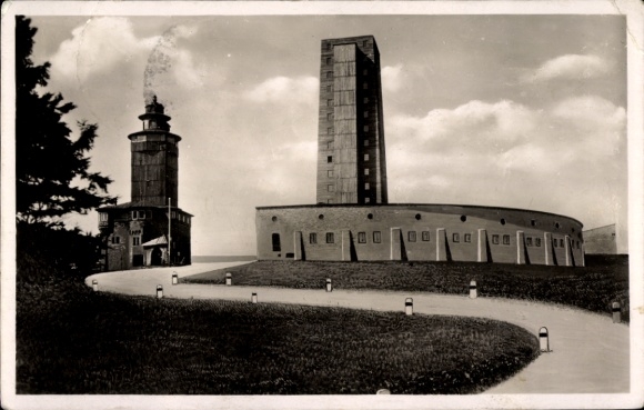 Postcard Niederreifenberg Schmitten im Taunus, Großer Feldberg, observation tower, TV station