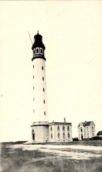 Postcard Ostend Ostend West Flanders, lighthouse
