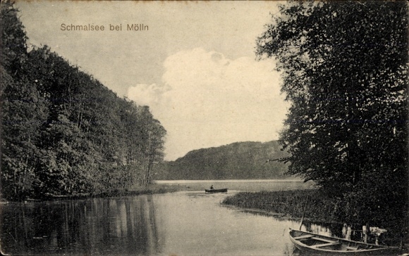 Postcard Mölln in Mecklenburg, Schmalsee