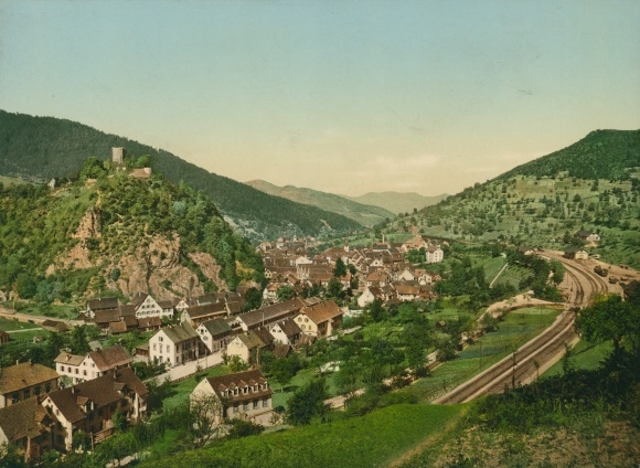 Photo Hornberg in the Black Forest, total view