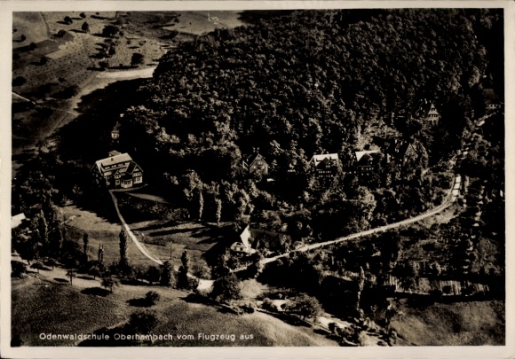 Ak Ober Hambach Heppenheim an der Bergstraße Hessen, Odenwaldschule
