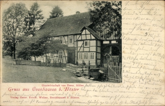 KP Ovenhausen Höxter w Nadrenii Północnej-Westfalii, Inn Herm. Müller