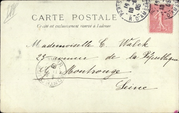 Ansichtkaart Parijs VI, Saint Germain des Prés