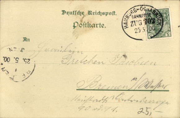 Postcard Lemförde in Lower Saxony, Gasthaus Hannoversches Berghaus
