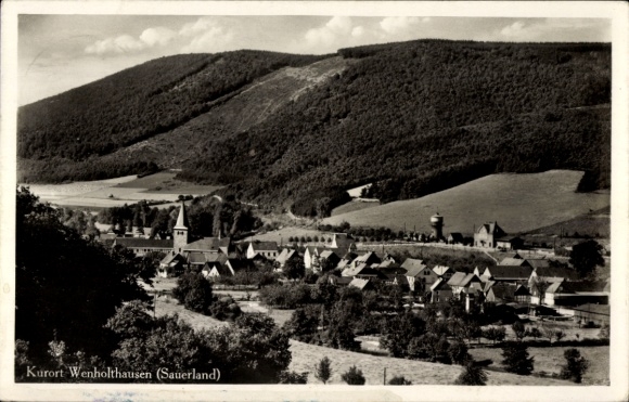 PC Wenholthausen Eslohe in the Sauerland, panorama