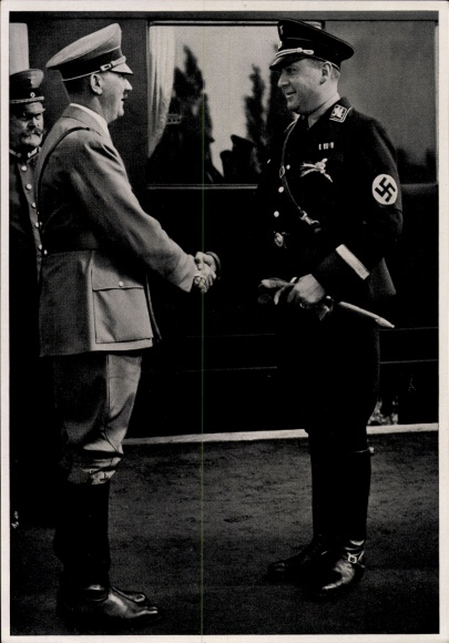 Sammelbild Adolf Hitler, Minister Darre, Erntedankfest, Sammelwerk Nr. 15 Bild 29