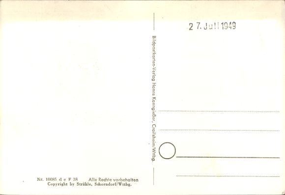 Postcard Tiefenbronn in Enzkreis, aerial photograph
