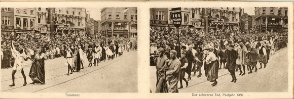 20 PCs in an envelope. Hanseatic City of Lübeck, The Historical Parade, 700 Years of Imperial Freedom Lübeck