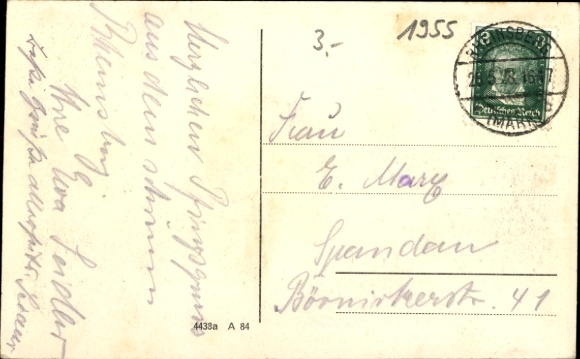KP Rheinsberg in der Mark, pomnik Fryderyka Wielkiego, statua, park, otoczony drzewami