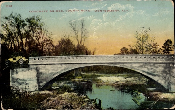 PC Montgomery Alabama, Betonnen brug, Coounty Road