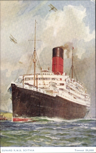 Ak Cunard Line, RMS Scythia