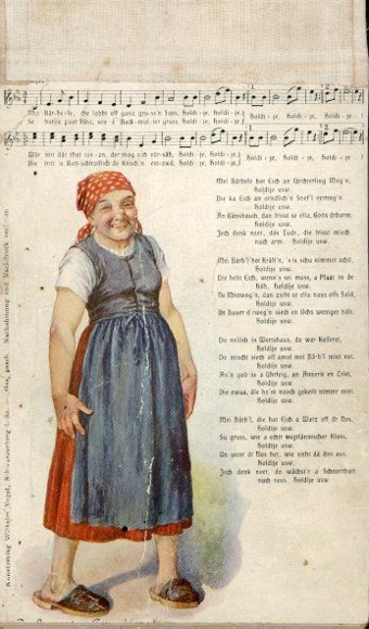 15 song cards in the album, Anton Günther