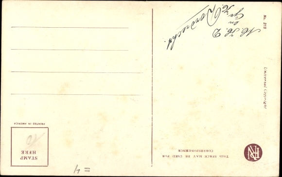 Artist Postcard Boileau, Philip, First Love, Lovers