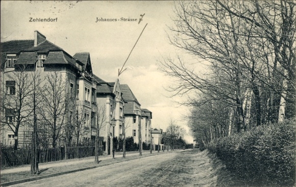 Ak Berlin Zehlendorf, Johannes-Straße