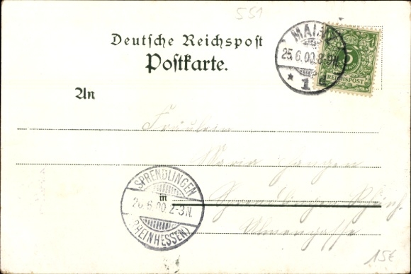Chromo-Litho Mainz am Rhein, Gutenberg Festival 1900