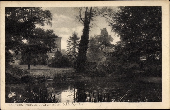 KP Dülmen w Münsterland, Herzogl. w. Ogród zamkowy Croysch