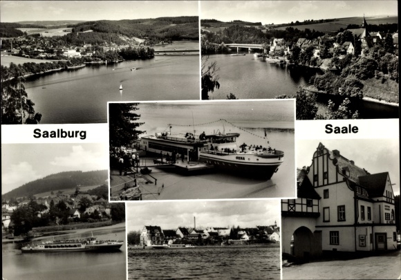 KP Saalburg w Turyngii, panorama, Saaletalsperre, MS Gera, inwestorzy, zajazd