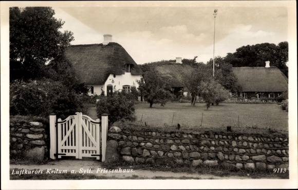 Ak Keitum op Sylt, Friesenhaus