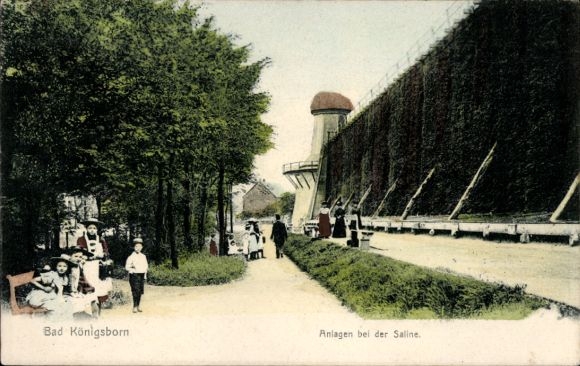KP Königsborn Unna w Zagłębiu Ruhry, warzelnia soli, obiekty