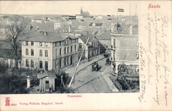 Ansichtkaart Hamburg Bergedorf Lohbrügge Sande, panorama