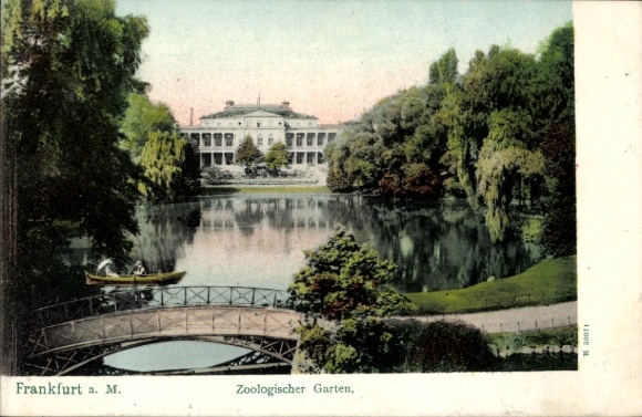 Ak Frankfurt am Main, Zoologischer Garten